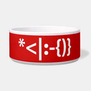 Santa Claus with Beard Christmas Emoticon