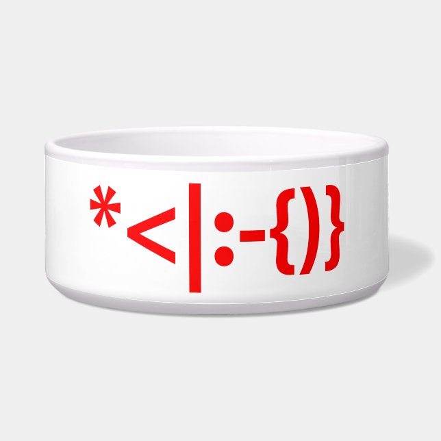 Santa Claus with Beard Christmas Emoticon (Front)