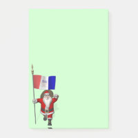 Santa Claus With Ensign Of Cleveland