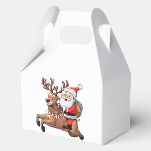 Santa Claus with Gifts of Peace Favour Box