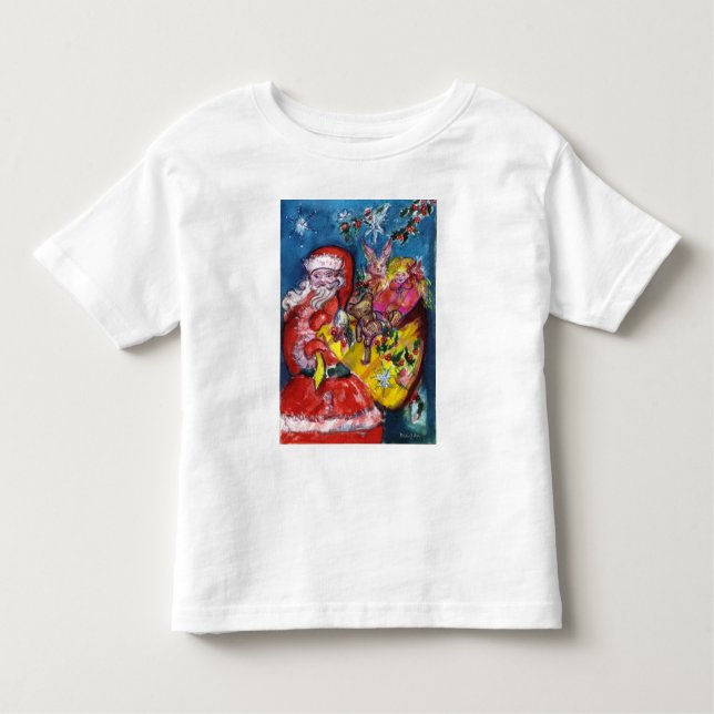 SANTA CLAUS WITH GIFTS TODDLER T-Shirt (Front)