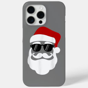 Santa Claus with Sunglasses Funny Christmas Design iPhone 15 Pro Max Case
