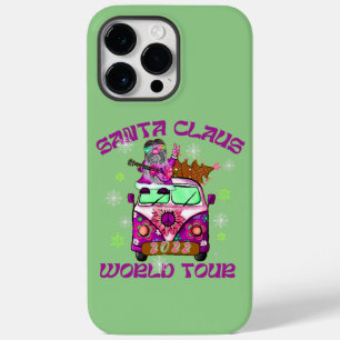 SANTA CLAUS WORLD TOUR funny 70's style            Case-Mate iPhone 14 Pro Max Case