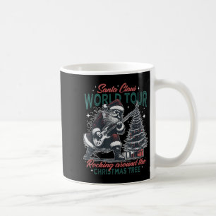Santa Claus World Tour Rocking Around The Christma Coffee Mug