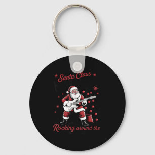 Santa Claus World Tour Rocking Around The Christma Key Ring