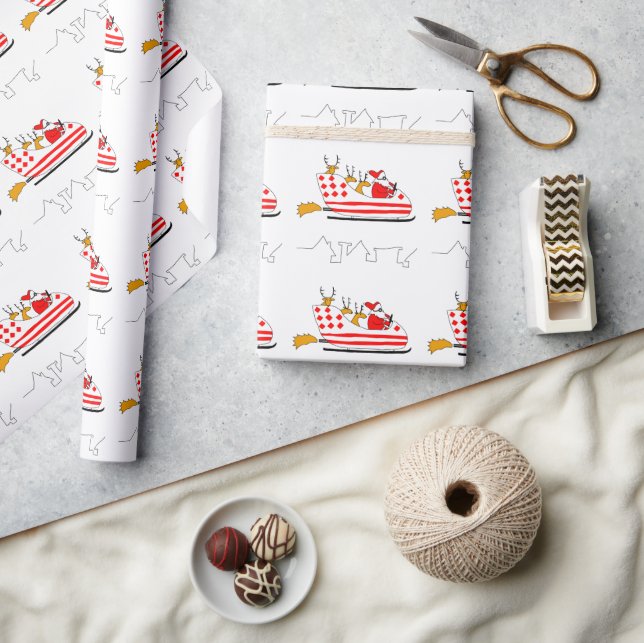 Santa Claus Wrapping Paper (Crafts)