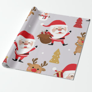 Santa Claus Wrapping Paper