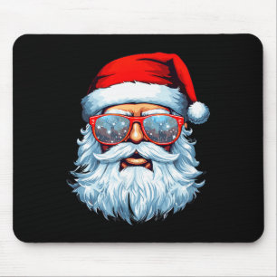 Santa Claus Xmas Merry Christmas Navidad Winter Ho Mouse Pad