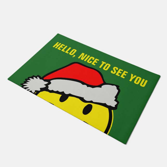 Santa Claus your backgr. & ideas Doormat (Angled)