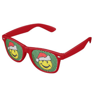 Santa Claus your backgr. & ideas Retro Sunglasses