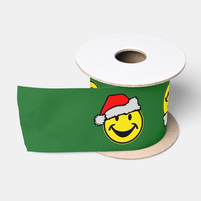 Santa Claus your backgr. & ideas Satin Ribbon (Spool)