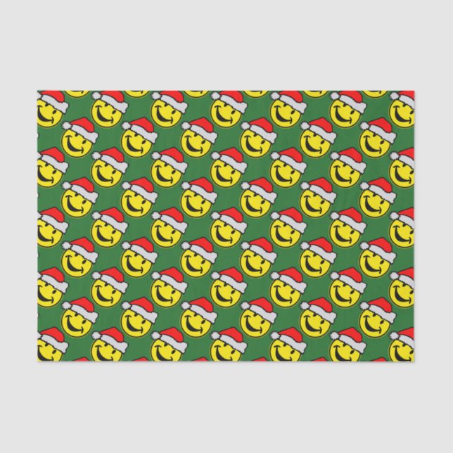 Santa Claus your backgr. & ideas Tissue Paper (Front)