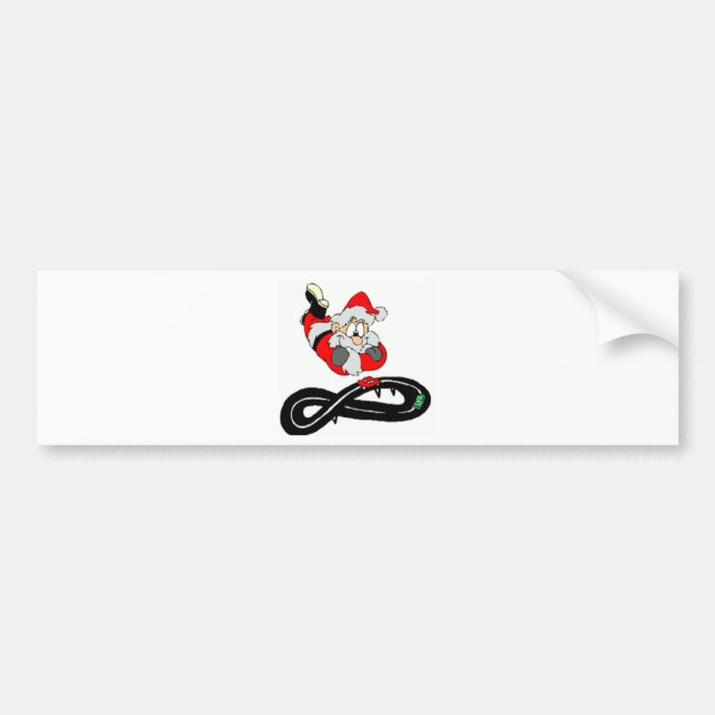 Santa Clause Bumper Sticker (Front)