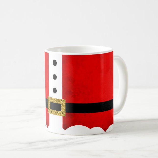 Santa Clause Christmas Holiday  Coffee Mug (Front Right)
