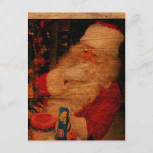 SANTA CLAUSE HOLIDAY POSTCARD