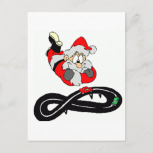 Santa Clause Holiday Postcard