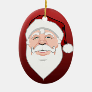 Santa Clause Ornament Custom Christmas Decorations