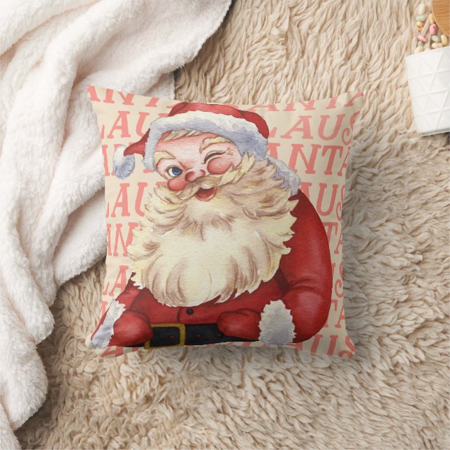 Santa clause pillow (Blanket)