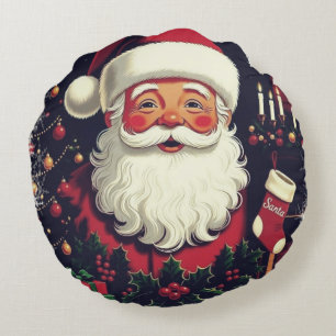 SANTA CLAUSE ROUND CUSHION