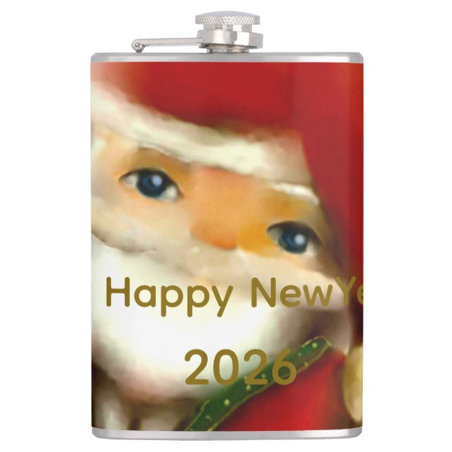 Santa Clause series Hip Flask (Front)