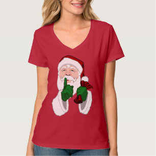 Santa Clause Shirts Women's Santa T-shirts