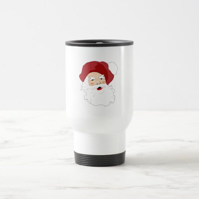 Santa Clause Travel Mug (Center)
