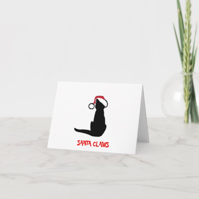 SANTA CLAWS2 HOLIDAY CARD (Front)