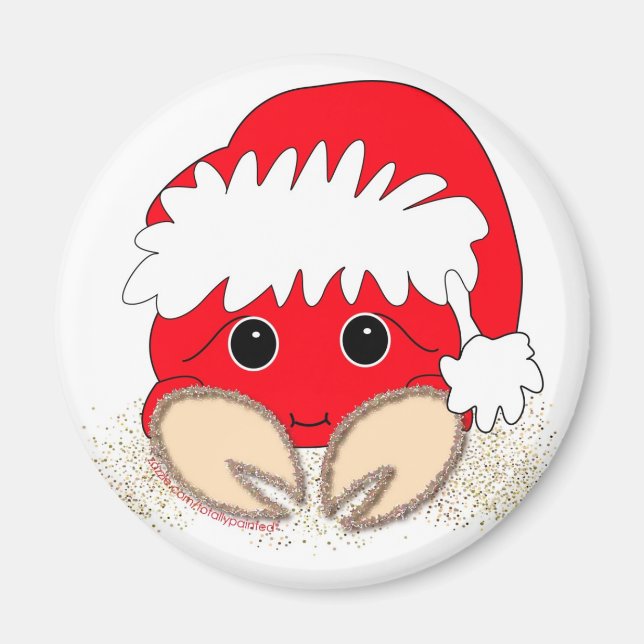 Santa Claws Magnet (Front)