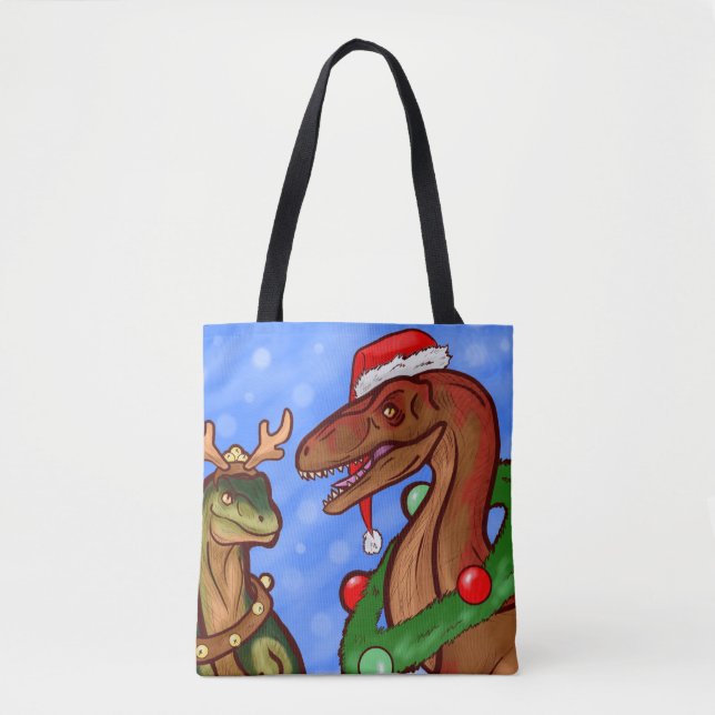 Santa Claws Tote Bag (Front)