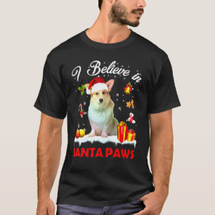 Santa Corgi Claus Dog Christmas Decor T-Shirt