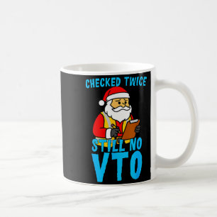 Santa Coworker Christmas Swagazon Checked Twice St Coffee Mug