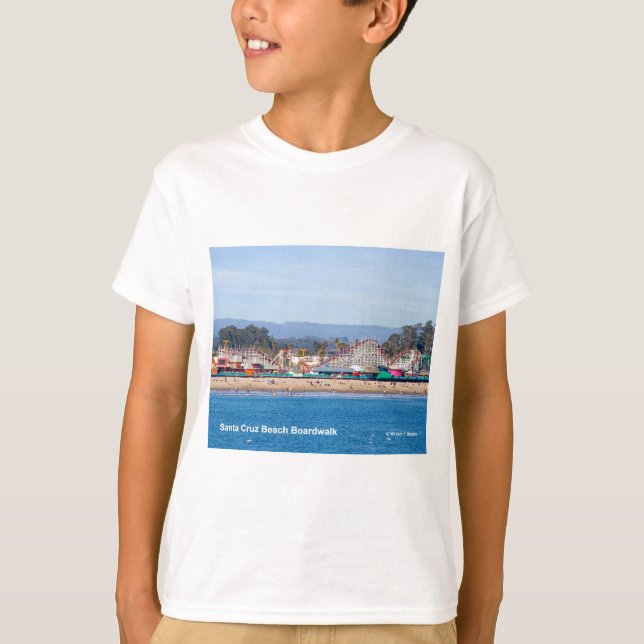 Santa Cruz Beach Boardwalk California Products T-Shirt (Front)