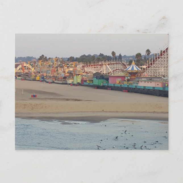 Santa Cruz Beach Boardwalk Postcard (Front)