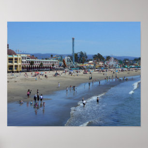 Santa Cruz Beach/Boardwalk Poster