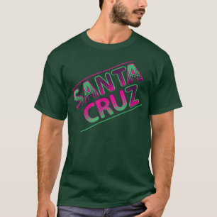 Santa Cruz Beach Ocean Surf California Waves Vacat T-Shirt