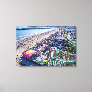 Santa Cruz Boardwalk Canvas Print