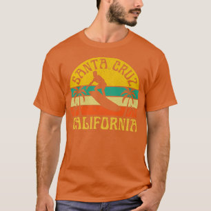 Santa Cruz California Beach Surfing Summer Vacatio T-Shirt