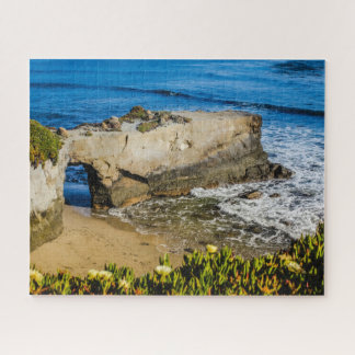 Santa Cruz California Beach West Coast Ocean Surf Jigsaw Puzzle