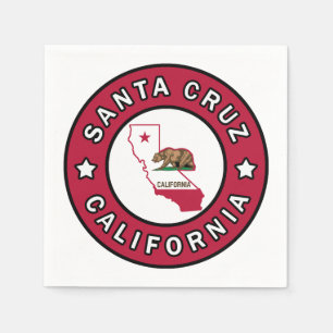 Santa Cruz California Napkin