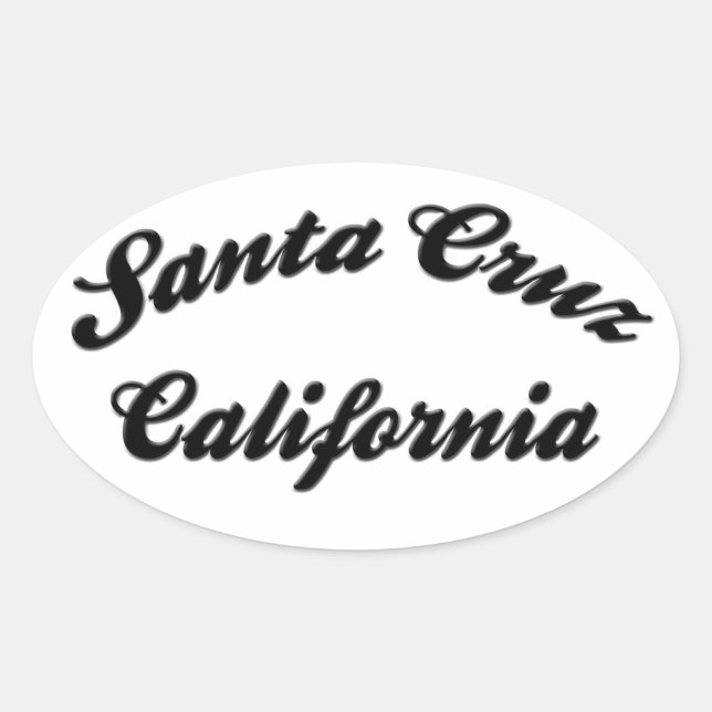 Santa Cruz California Sticker (Front)