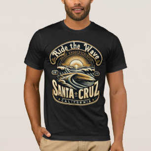 Santa Cruz California Surfing T-Shirt