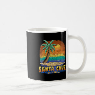 Santa Cruz California Vintage Distressed Souvenir Coffee Mug