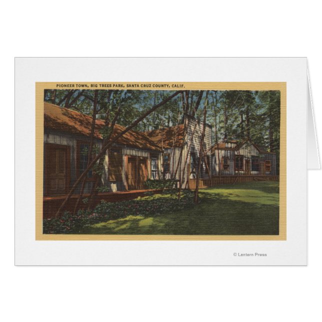 Santa Cruz County, CA - Pioneer Town (Front Horizontal)