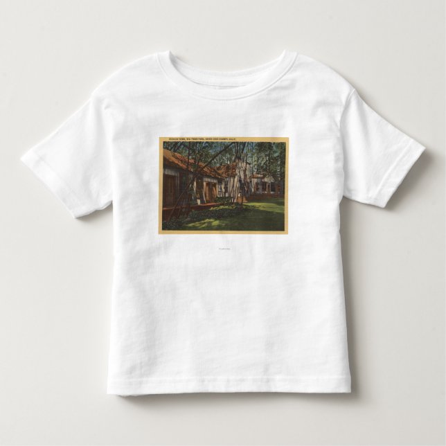 Santa Cruz County, CA - Pioneer Town Toddler T-Shirt (Front)