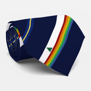 Santa Cruz County (California) city flag Neck Tie