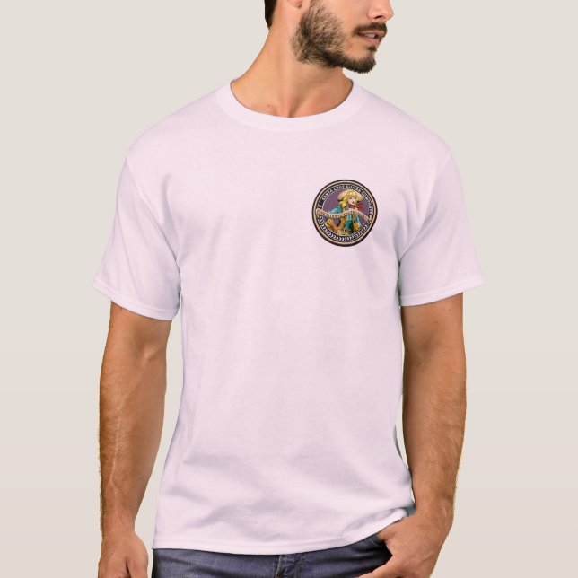 Santa Cruz Guitar Company T-Shirt - Cowgirl Logo (Front)