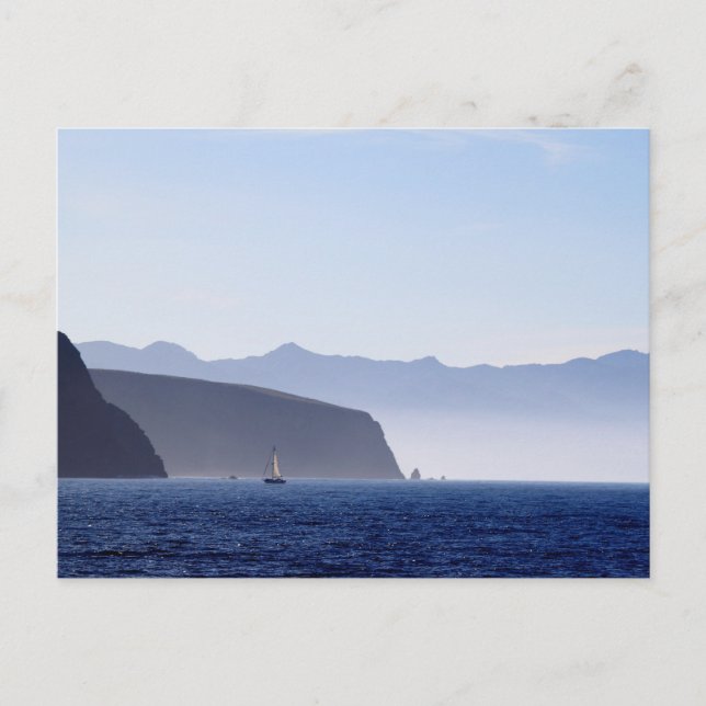 Santa Cruz Island Postcard (Front)