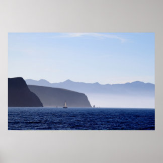 Santa Cruz Island Poster