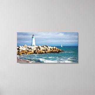 Santa Cruz Lighthouse Canvas Print