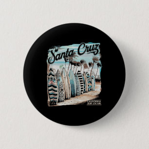 Santa Cruz Men Women California Retro Sunset Vinta 6 Cm Round Badge